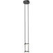 Novel LED 5.25 inch Black Pendant Ceiling Light