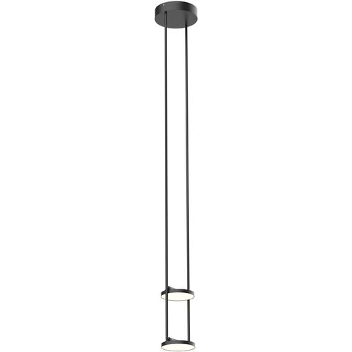 Novel LED 5.25 inch Black Pendant Ceiling Light