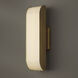 Marcell LED 5 inch Aged Brass Sconce Wall Light