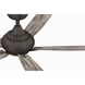 Doren 52 inch Matte Greige with Weathered Wood Blades Ceiling Fan