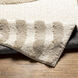 Hudson Shag 120 X 94 inch Light Grey Rug, Rectangle