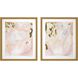 Abstract Collection Pink Framed Art