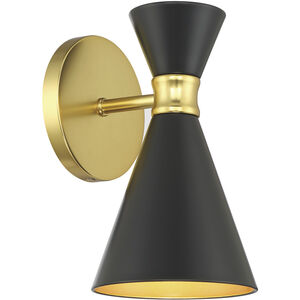 Conic 1 Light 5.5 inch Honey Gold Wall Sconce Wall Light