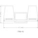 Nextra 2 Light 16 inch Modern Gold Bath Vanity Wall Light