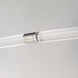Vanish LED 72 inch Brushed Aluminum Linear Pendant Ceiling Light