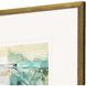 Abstract Collection Turquoise Framed Art
