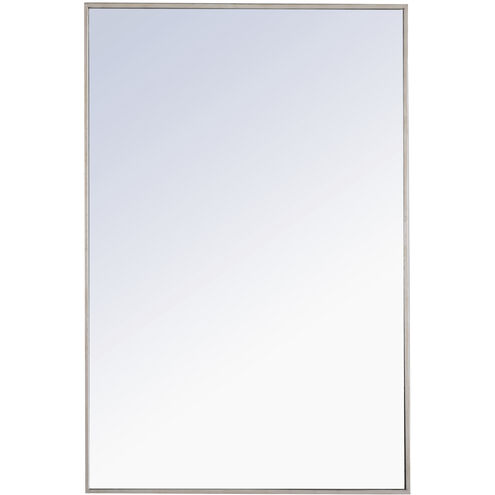 Monet 42 X 28 inch Silver Wall Mirror