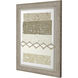Dynamic Brown and Beige and Neutral and White Framed Art, The Studio