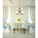 Gianna 9 Light 32 inch Matte Black Chandelier Ceiling Light