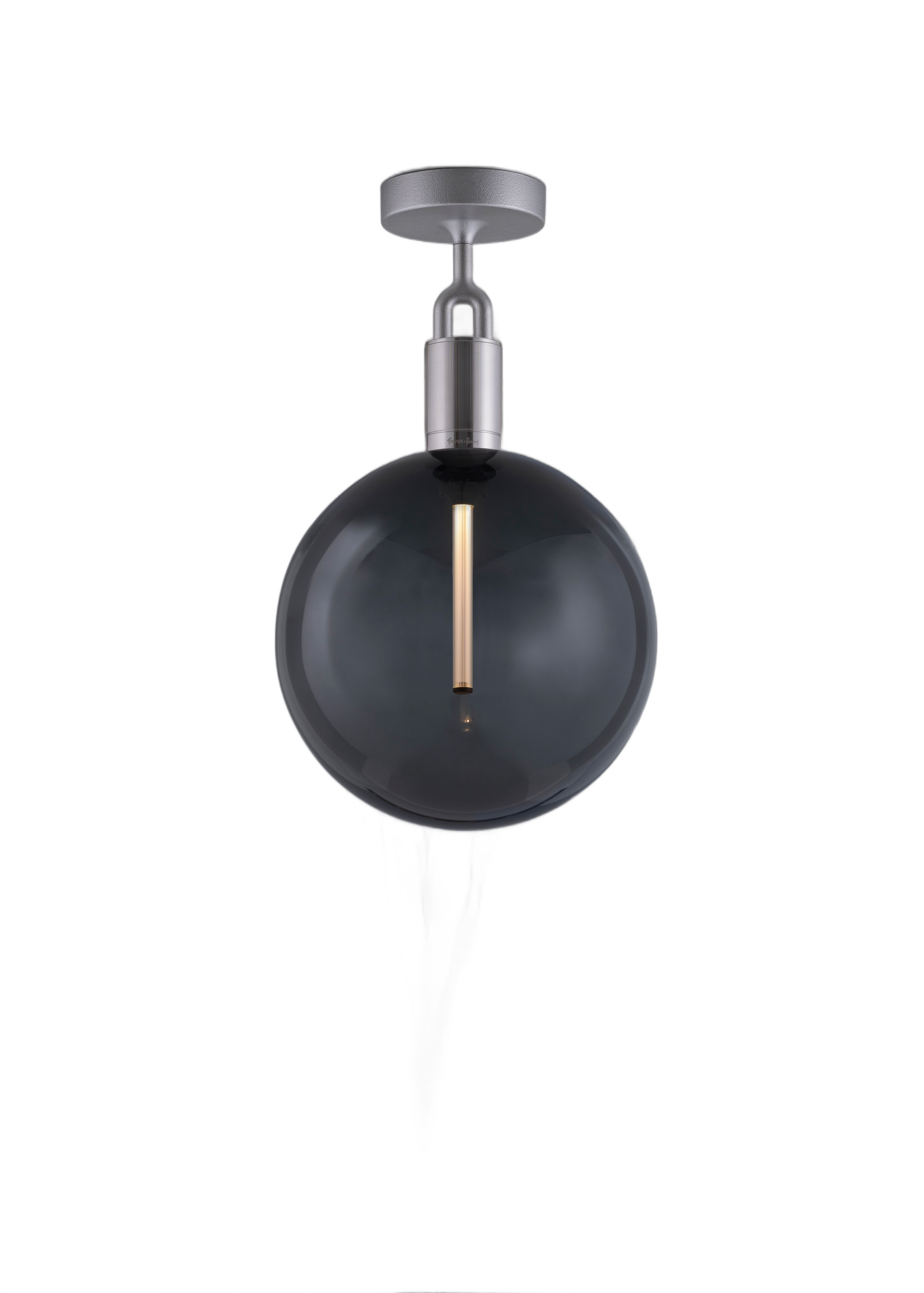 Forked LED 11.42 inch Steel Flush Mount Ceiling Light