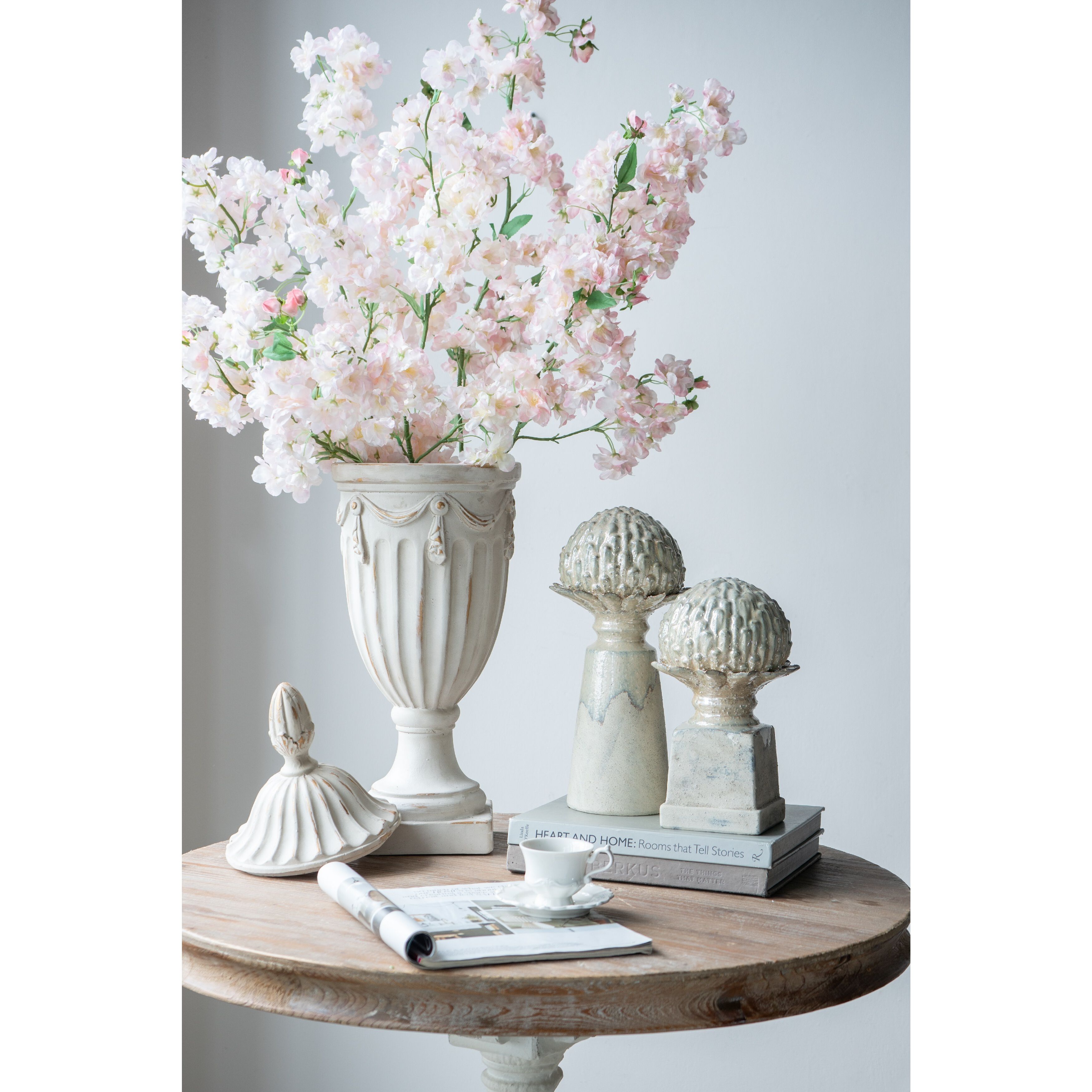 Pedestal 16.9 X 8.3 inch Pedestal Vase