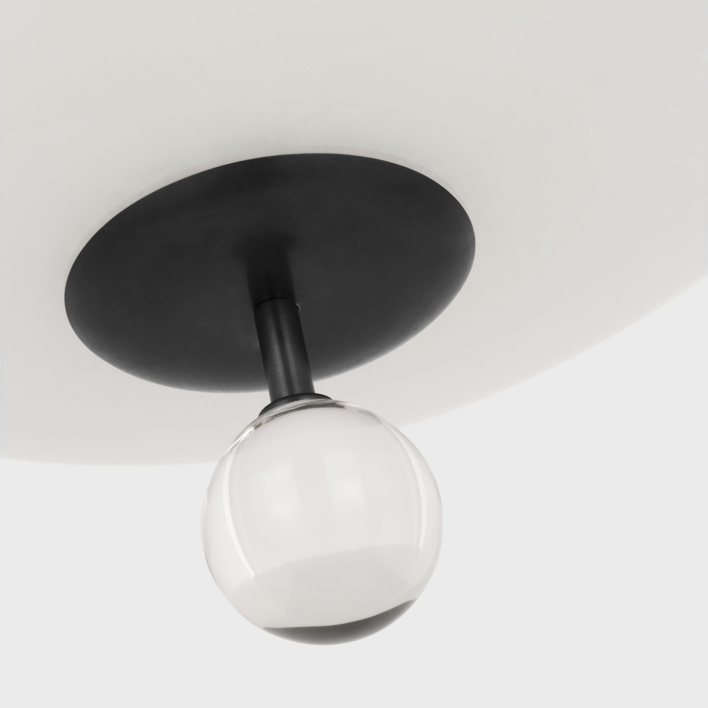 AERIN Brisa LED 14 inch Bronze Semi-Flush Mount Ceiling Light