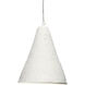 Folio 1 Light 10.25 inch Off White Pendant Ceiling Light