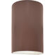 Ambiance LED 5.75 inch Canyon Clay Wall Sconce Wall Light in 1000 Lm LED