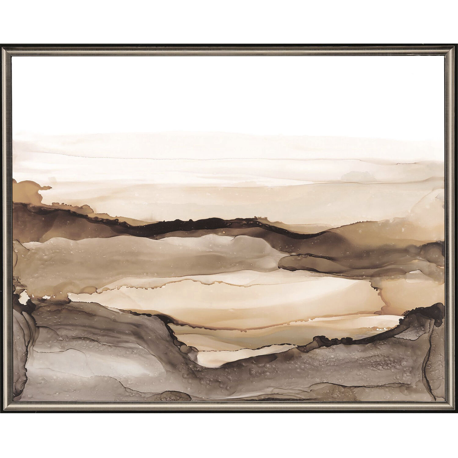 Neutralscape 31 X 25 inch Non-Glass Framed Art, Propac