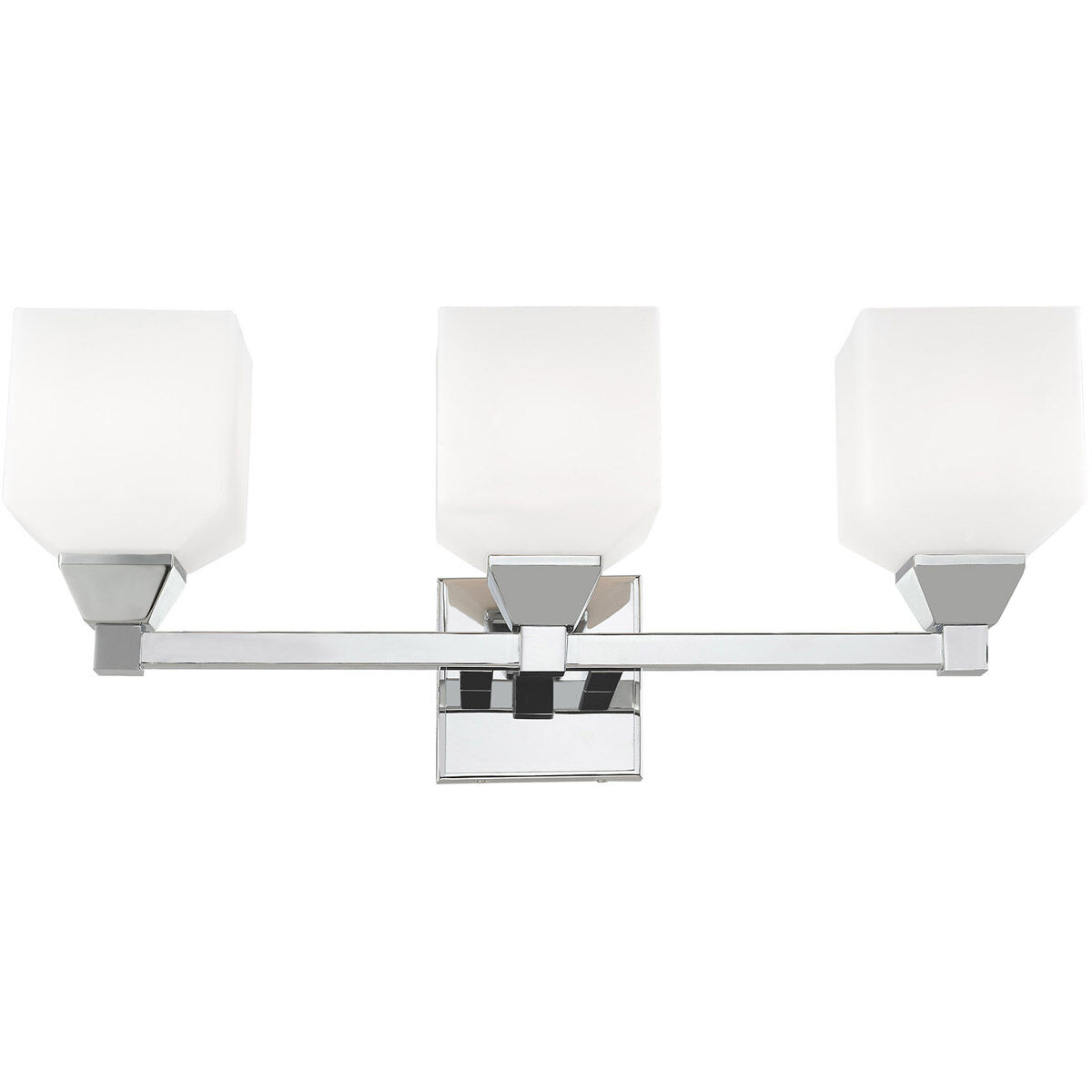 Aragon 3 Light 23 inch Polished Chrome Bath Vanity Wall Light