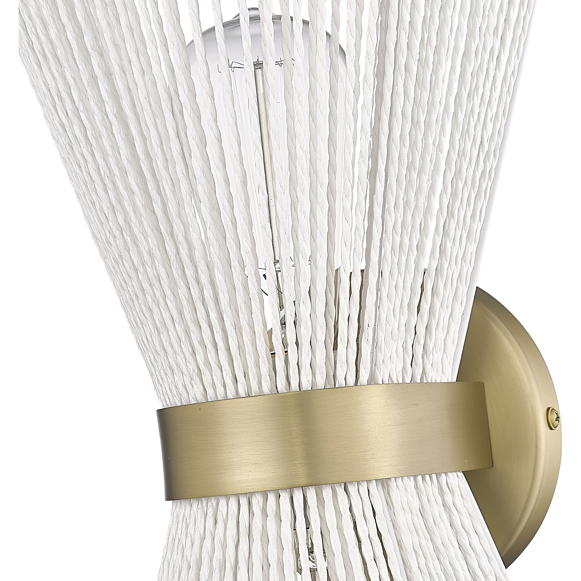 Avon 2 Light 8.13 inch Brushed Champagne Brass Wall Sconce Wall Light