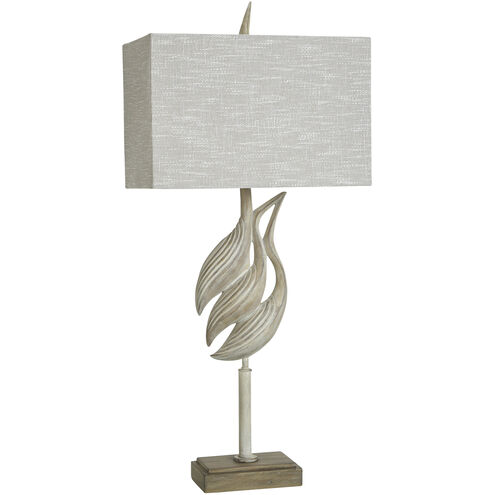 Egrets 37.5 inch 100.00 watt Tan Light Brown Table Lamp Portable Light