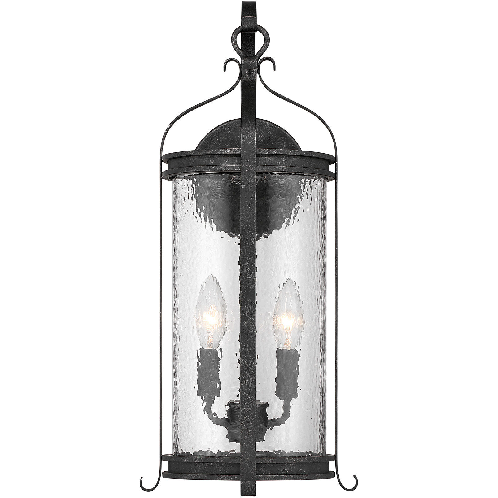 Preston 2 Light 20 inch Iron Oxide Outdoor Wall Lantern