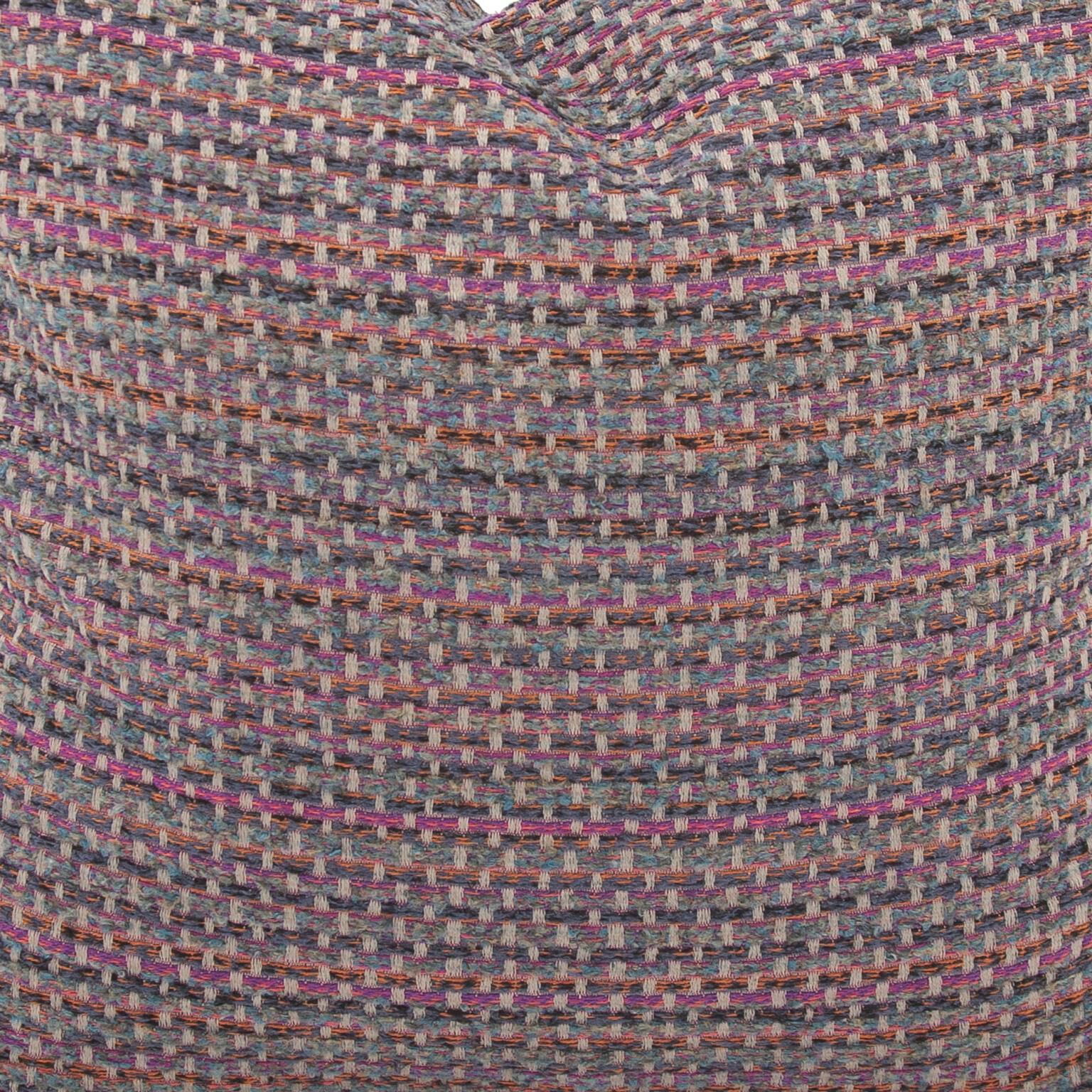 Scroll Puff Accent Chair