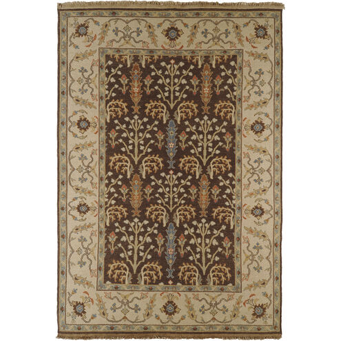Sonoma 36 X 24 inch Dark Brown, Khaki, Sage Rug