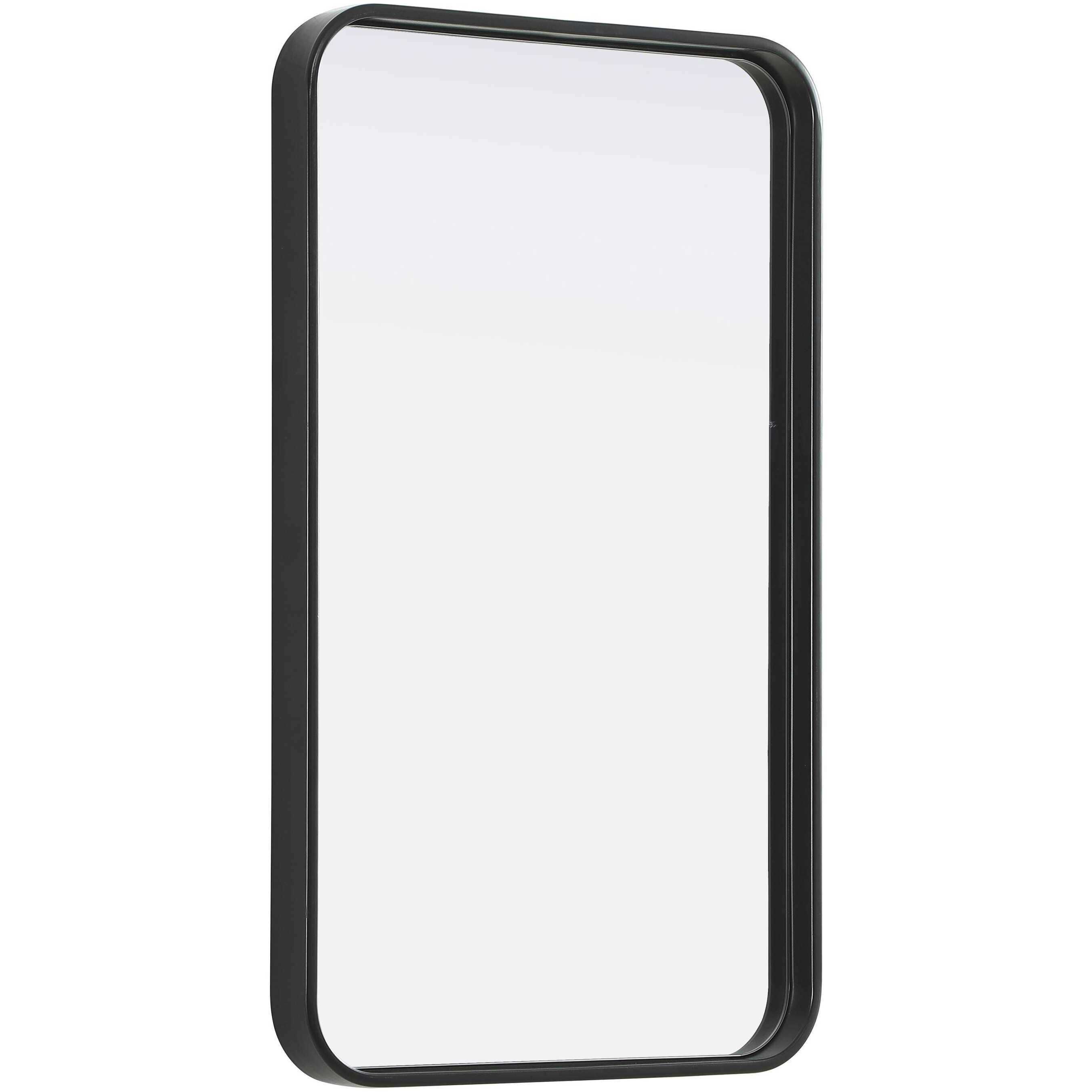 Remy 30 X 18 inch Black Mirror