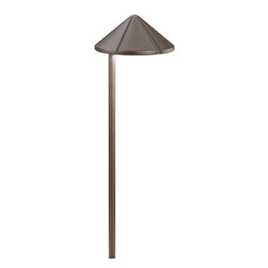 Independence 12 4.30 watt Textured Architectural Bronze Landscape 12V LED Path/Spread in 2700K