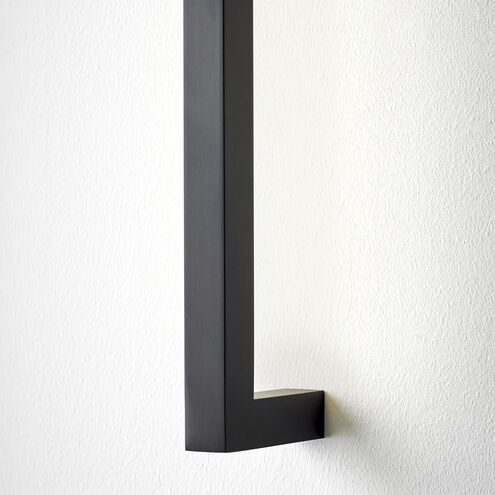 Mick De Giulio Stagger LED 4.2 inch Nightshade Black Wall Sconce Wall Light, Integrated LED