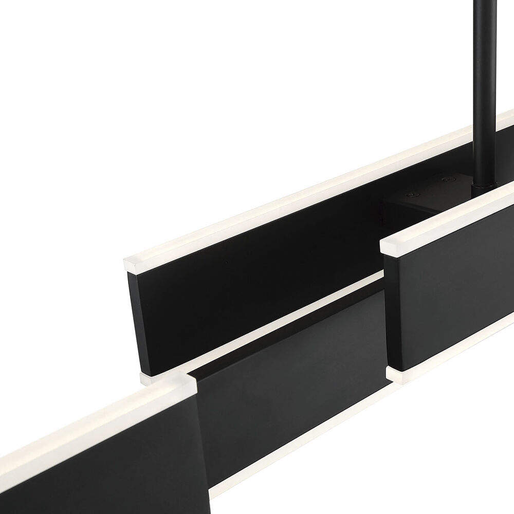 Cameno Linear Chandelier Ceiling Light in Gold