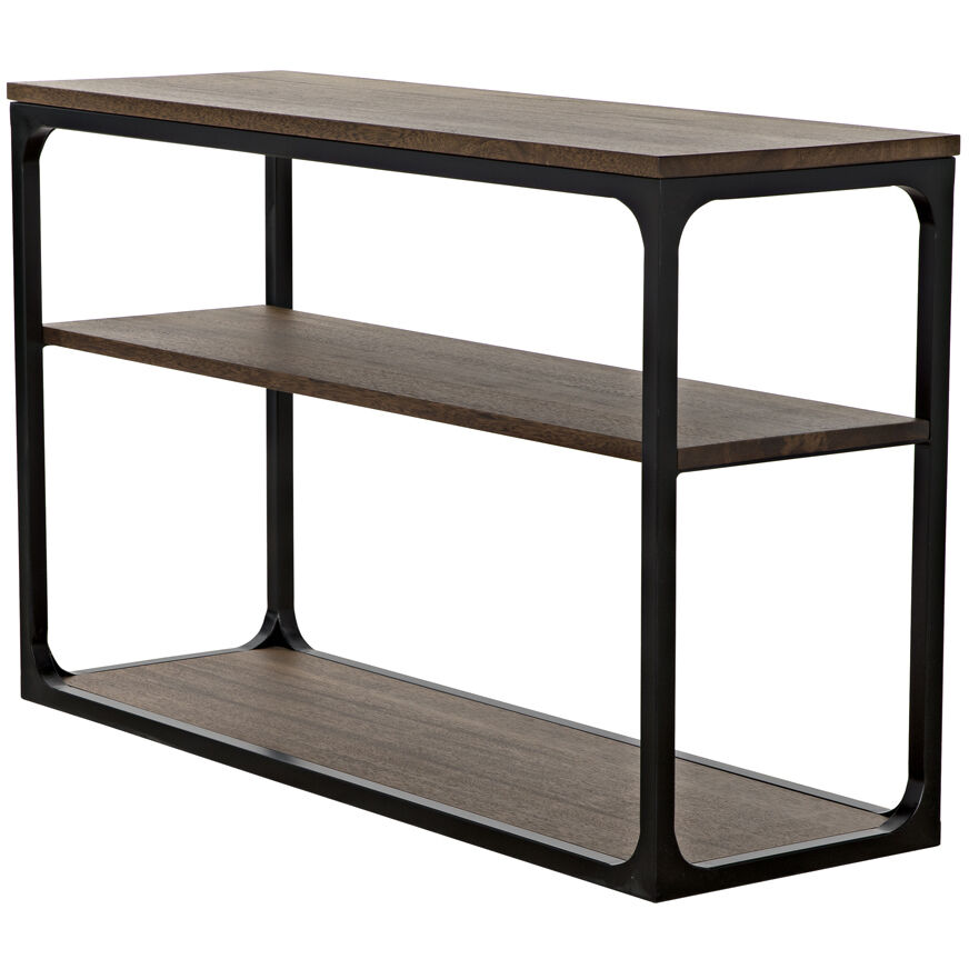 Novie 46 X 15.5 inch Matte Black Console, Small