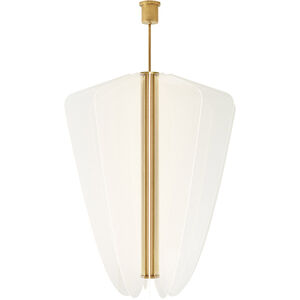Sean Lavin Nyra LED 42.2 inch Plated Brass Chandelier Ceiling Light, Integrated LED