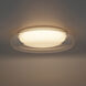 Bubble LED 18 inch White Flush Mount Ceiling Light