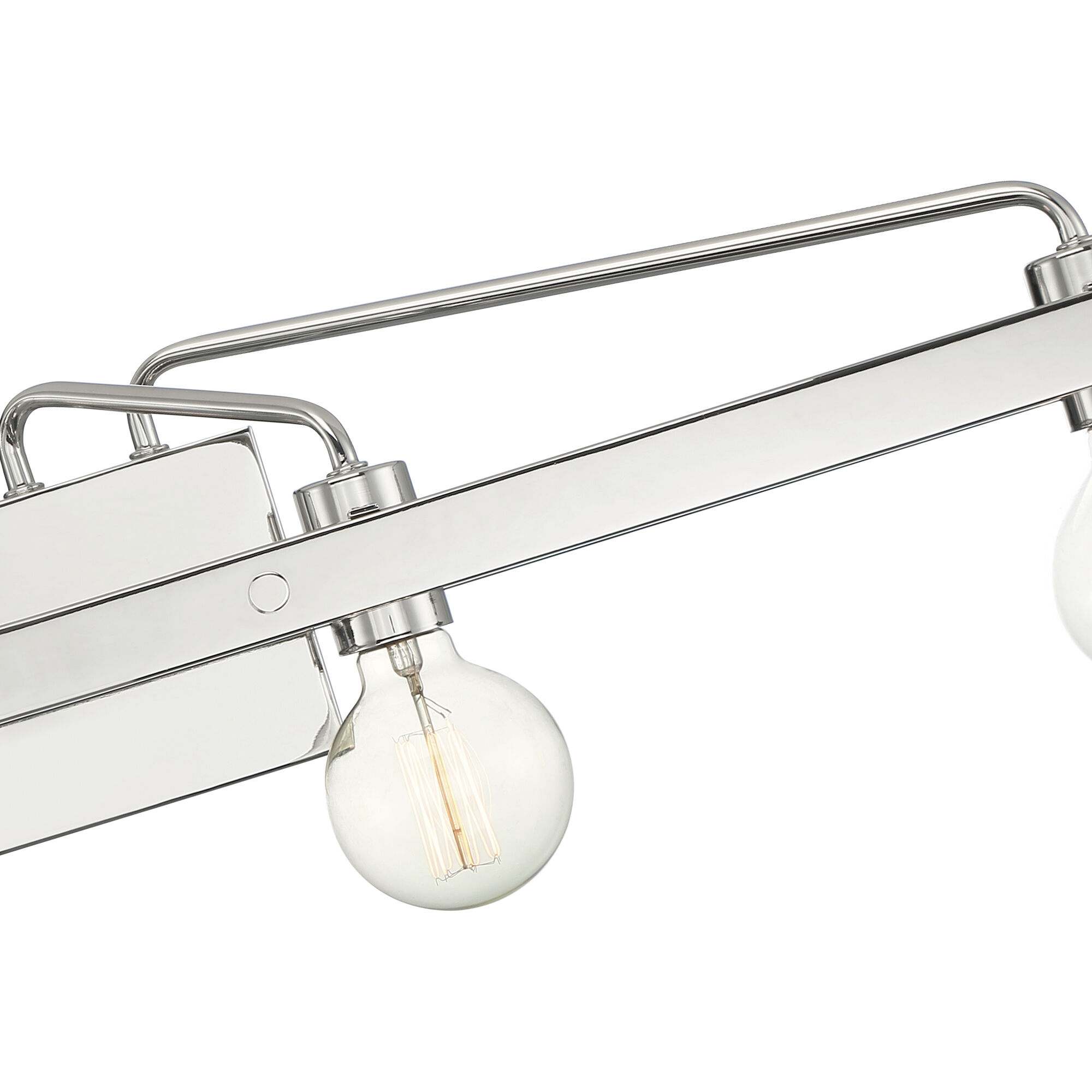Ravella 3 Light 33.25 inch Polished Nickel Bath Bar Wall Light