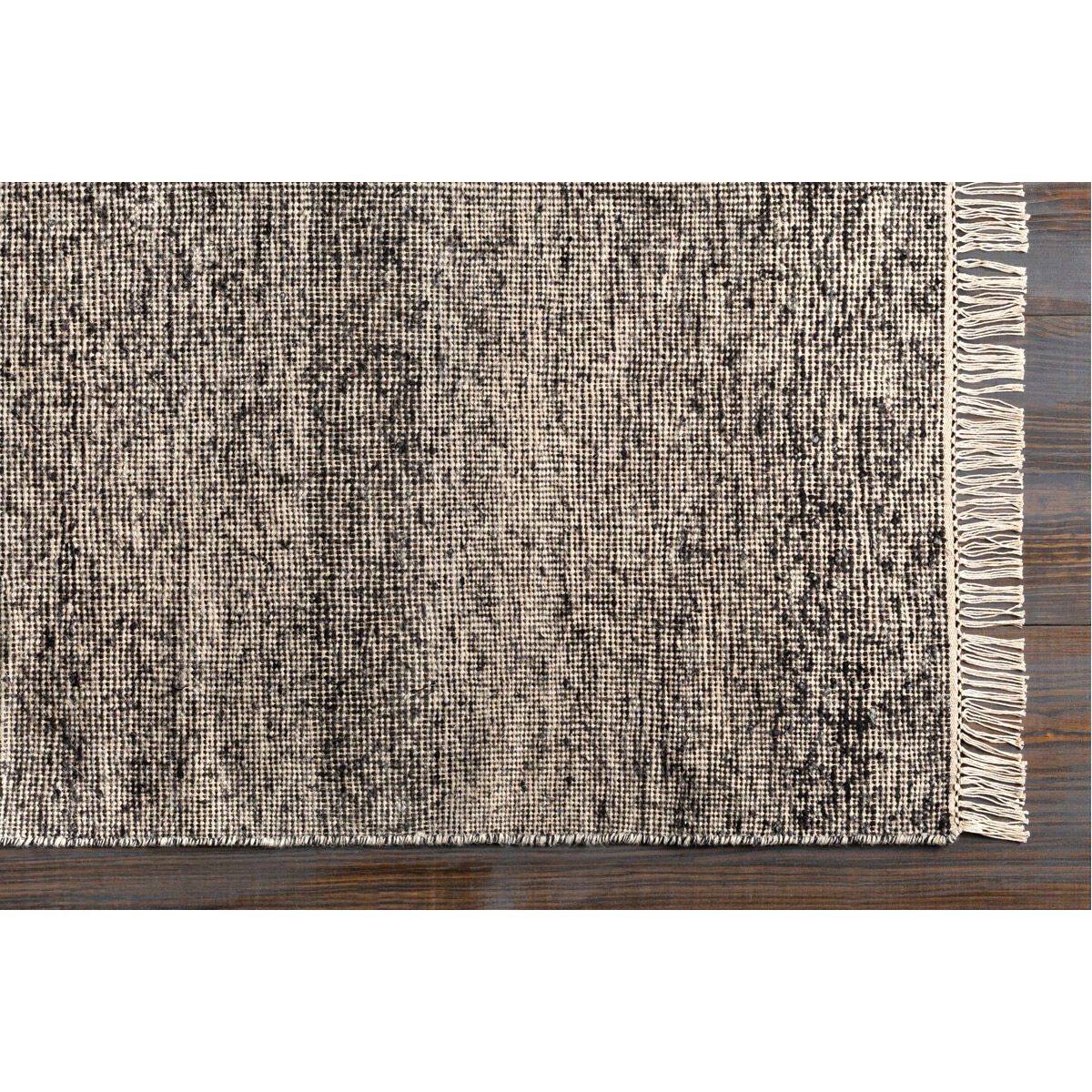 Rex 108 X 72 inch Black Rug in 6 X 9, Rectangle