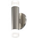 ALC LED 2 inch Satin Nickel ADA Wall Sconce Wall Light