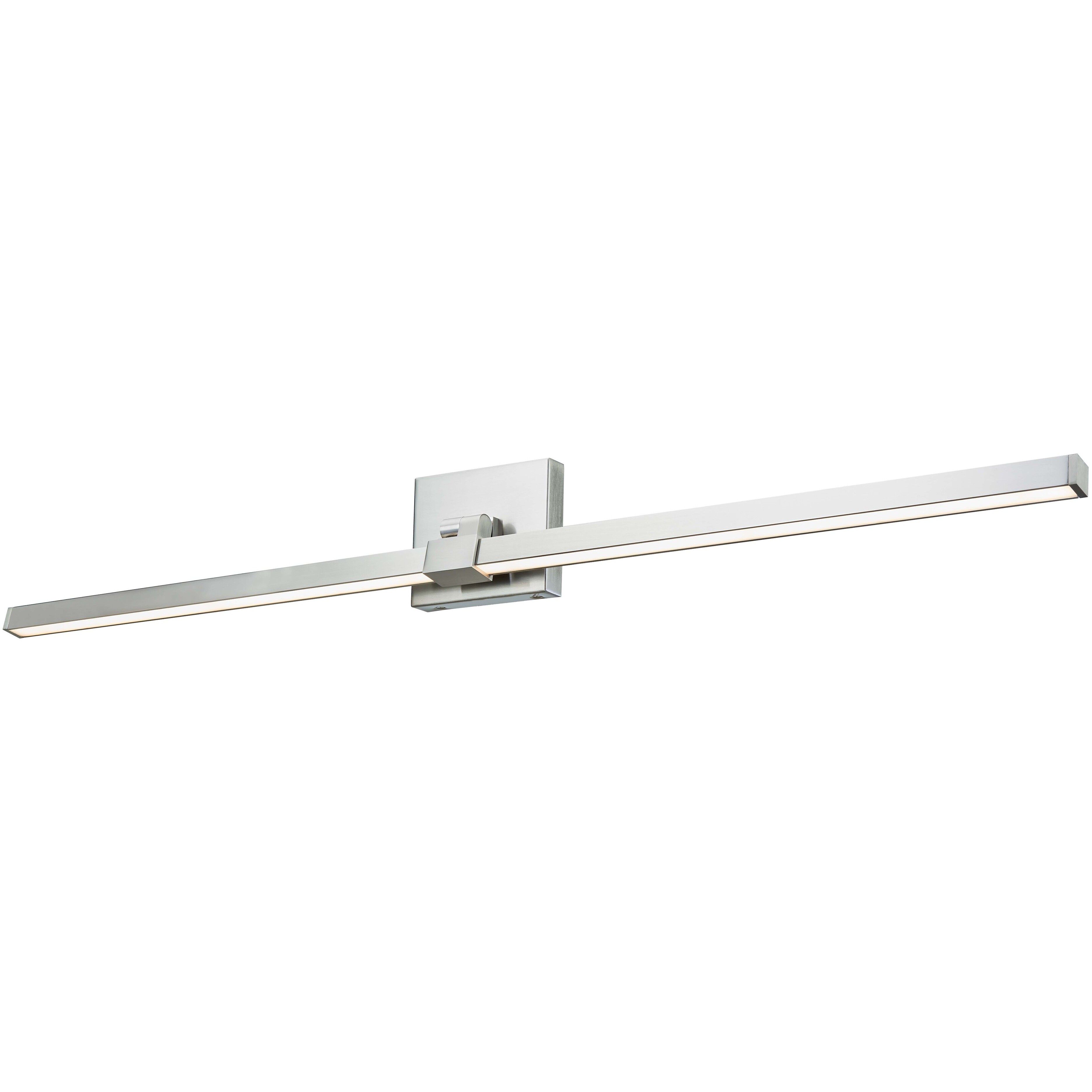 Epee LED 42 inch Brushed Nickel Bath Vanity Light Wall Light