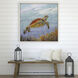 Animals Blue and Brown and Green Canvas
