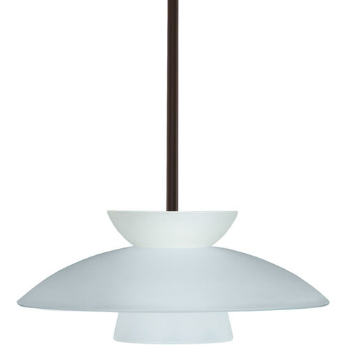Trilo 15 LED Bronze Stem Pendant Ceiling Light