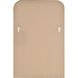 Merrimack 36 X 24 inch Gold and Clear Mirror