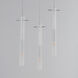 Pipette LED 11.75 inch Polished Chrome Multi-Light Pendant Ceiling Light