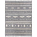 Cheyenne Naturals 120 X 96 inch Aqua/Brown/Navy/Cream Handmade Rug in 8 x 10