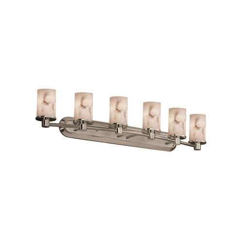 LumenAria 43.75 inch Brushed Nickel Bath Bar Wall Light