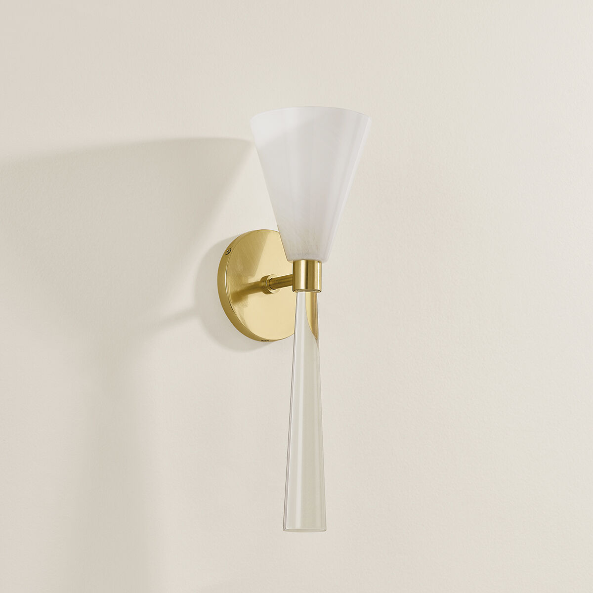 Amara 1 Light 5.25 inch Aged Brass Wall Sconce Wall Light