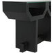 Ando 75 X 16 inch Hand Rubbed Black Console
