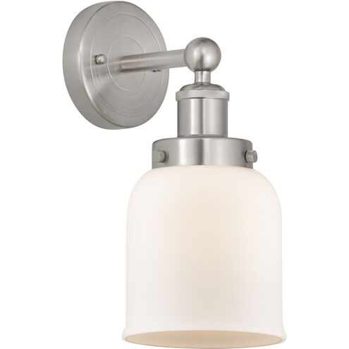 Bell 1 Light 6.5 inch Brushed Satin Nickel Sconce Wall Light