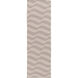 Sheffield Market 96 X 30 inch Medium Gray, Light Gray Rug