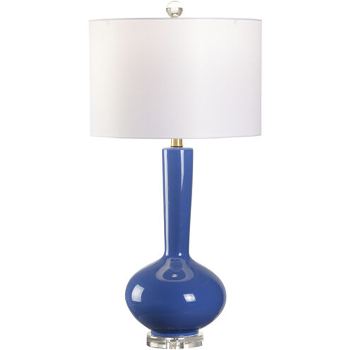 Ginny 23 inch 100.00 watt Blue Table Lamp Portable Light