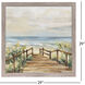 Moment at the Beach 29 X 29 inch Non-Glass Framed Art, Propac