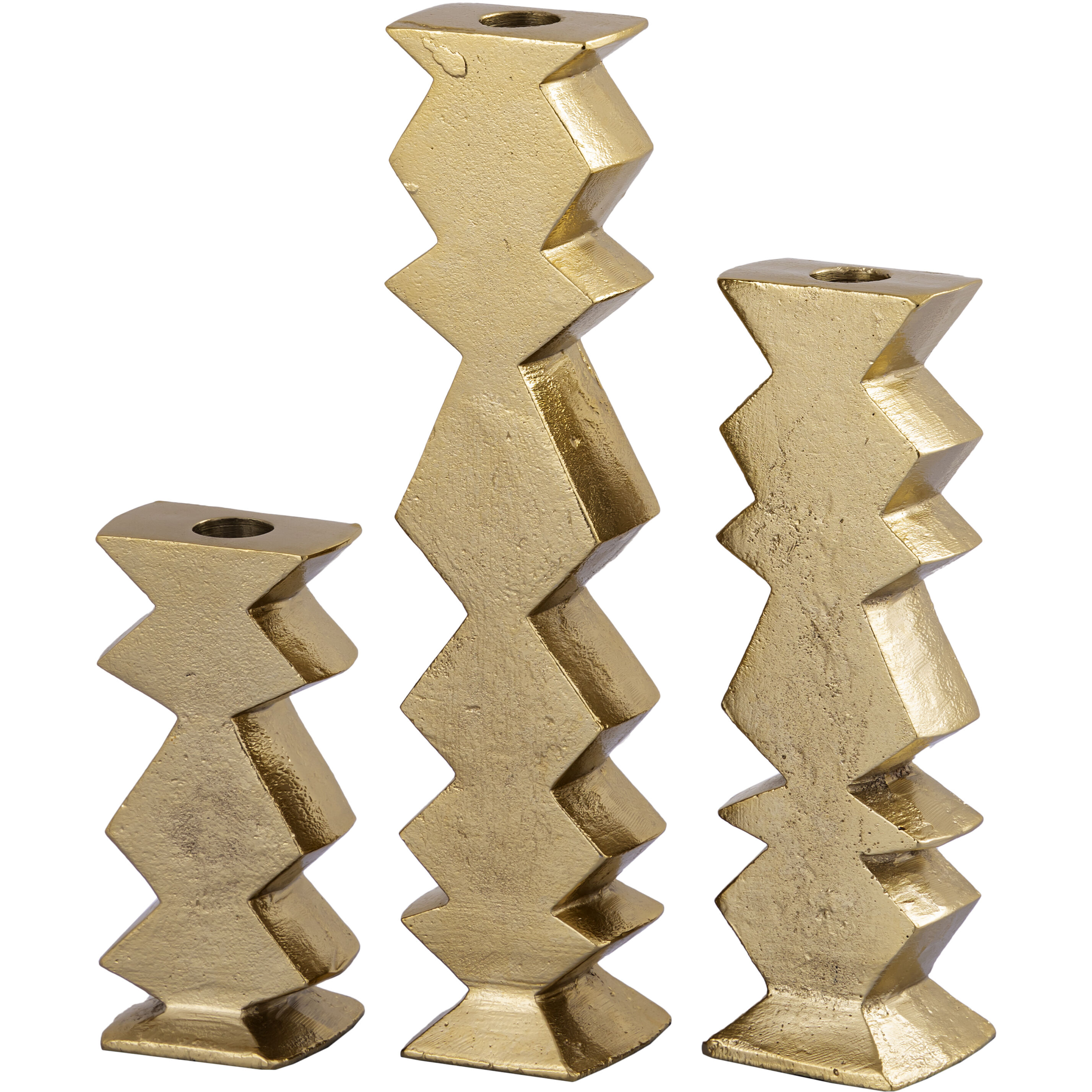 Zig Zag 12 X 2.5 inch Taper Holder, Set of 3