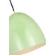 Z-Studio 1 Light 12 inch Mint Pendant Ceiling Light